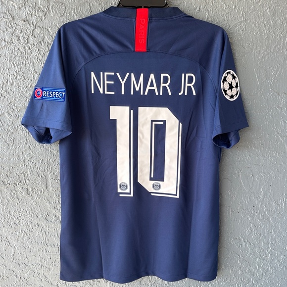Neymar PSG Jersey Blue Final 2020 - Picture 3 of 7